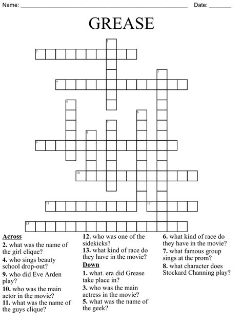 Number of Letters (Optional). . Slather with grease crossword clue